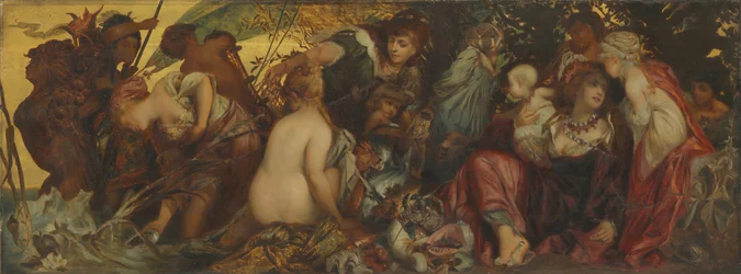 Trésors de la mer, vers 187075.