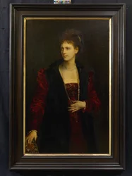 Zerline Gabillon, née Würzburg, 1834-1892, actrice