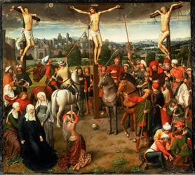 Crucifixion. Pièce maîtresse d