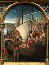 Détail du Reliquaire de Sainte Ursule