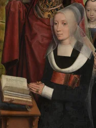 (détail) du Triptyque de Willem Moreel