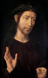 Le Christ de douleur bénissant, 1480-1490