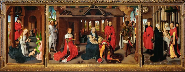 Triptyque : Nativité - L