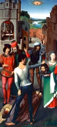 Triptyque de Saint Jean-Baptiste et Saint Jean l