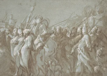 Procession militaire, 16ème siècle