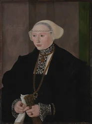 Portrait de Maria Kitscher, Frau von Freyberg