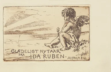 Carte de vœux du Nouvel An