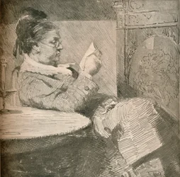Portrait de la mère de l