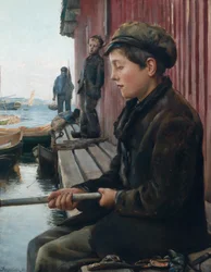 Garçon pêcheur