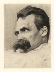 Portrait de Friederich Nietzsche