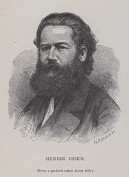 Henrik Ibsen, dramaturge, metteur en scène et poète norvégien