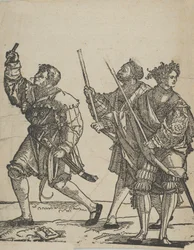 Maître de cérémonie et porteur de torche, de Les danseurs de mariage
