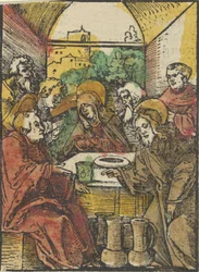 Les Noces de Cana, de Das Plenarium, 1517
