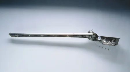 Fusil de chasse à rouet, milieu du 17ème siècle