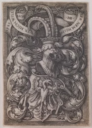 Armoiries avec un aigle