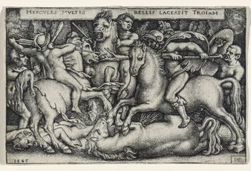 Hercule combattant les Troyens, 1545
