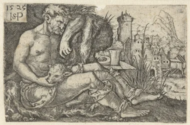 Berger et un mouton