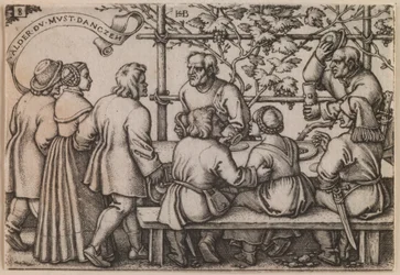 "Fête des paysans" de la série "La fête des paysans ou les douze mois".