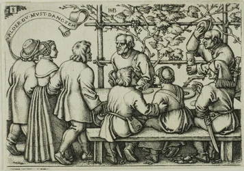 Fête des paysans, planche 8 de la Fête des paysans ou des douze mois