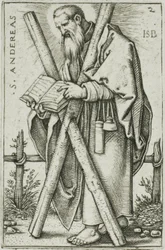 Saint André, planche 2 des Douze Apôtres