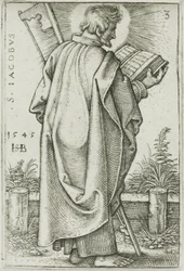 Saint Jacques le Mineur, planche 3 des Douze Apôtres