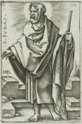 Saint Jude, planche 10 de Les Douze Apôtres