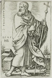 Saint Philippe, planche 5 des Douze Apôtres