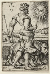 Soleil, planche quatre de Les Sept Planètes avec les Zodiacs