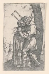 Le joueur de cornemuse