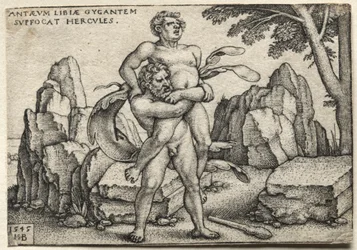 Hercule écrasant Antée