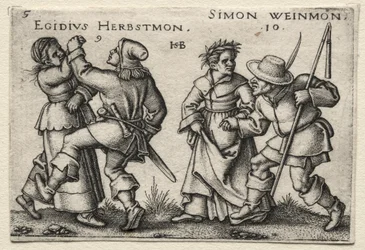 Le mariage villageois : Egidius Herbstmon / Simon Weimon