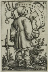 Le paysan météorologique "Il fait froid"