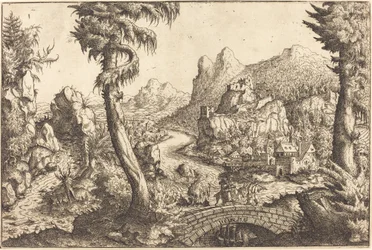 La fuite en Égypte, 1558