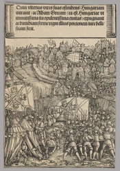 Campagne hongroise, planche 14 de Scènes historiques de la vie de l
