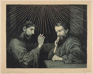 Le Christ et Nicodème