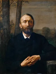 Portrait de Konrad Fiedler 1841-1895, 1884