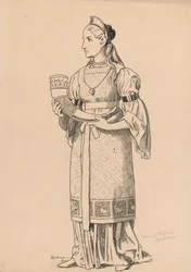 Projet de costume pour Gudrun