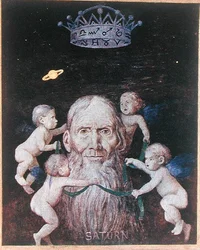 Saturne, illustration de 