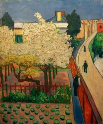 Arbres fruitiers en fleurs (Endenich)