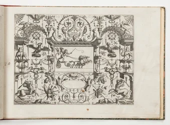 Planche 20, de Grotteßco in diverßche manieren (Divers Grotesques)