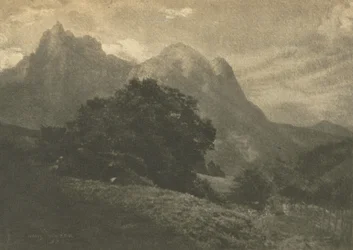 Camera Work: Paysage de montagne
