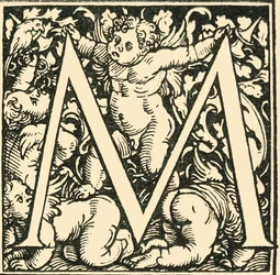 M - Un alphabet par Hans Weiditz