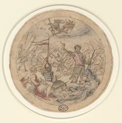 Allégorie sur les guerres turques