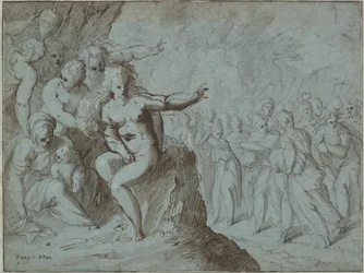 Scène mythologique