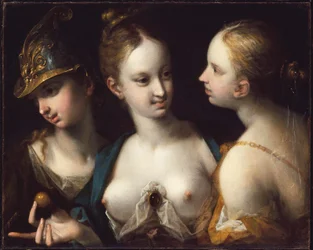 Pallas Athéna, Vénus et Junon