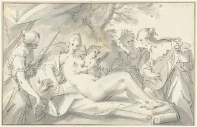Vénus au milieu des arts et des sciences