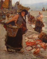 Marché aux poissons néerlandais