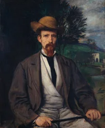 Autoportrait au chapeau jaune