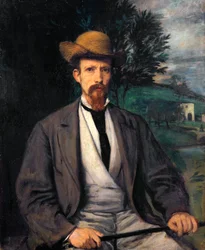 Autoportrait au chapeau jaune