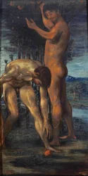 Deux nus masculins